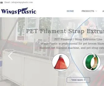 Wingsplastic.com(Qingdao Wings Plastic Technology Co) Screenshot