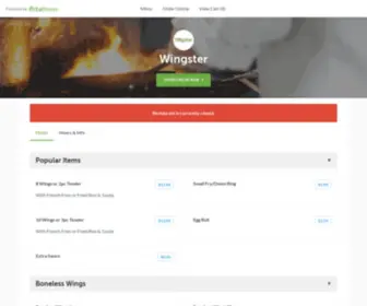 Wingsterathens.com($metaTags.getDescription }}) Screenshot