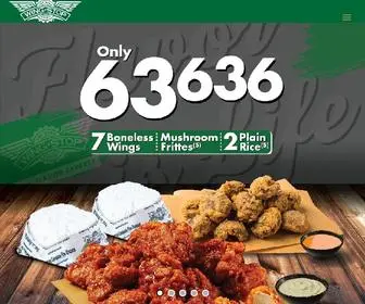 Wingstop.co.id(Wingstop Juaranya Rasa) Screenshot