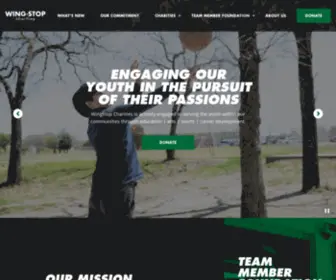 Wingstopcharities.org(Wingstop Charities Home) Screenshot