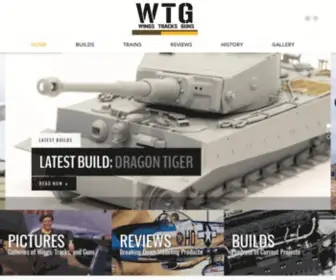 Wingstracksguns.com(A Plastic Military Modeling Blog) Screenshot