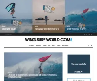 Wingsurfworld.com(Wing Surf World) Screenshot