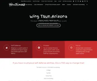 Wingtsunaz.com(Improve Your Life) Screenshot