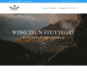 Wingtsunstuttgart.de(Wing Tsun Stuttgart l Die Kunst der Selbstverteidigung) Screenshot