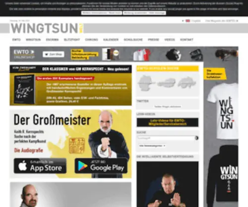Wingtsunwelt.de(Das Mitgliedermagazin der EWTO) Screenshot