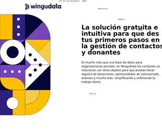 Wingudata.org(WinguData) Screenshot