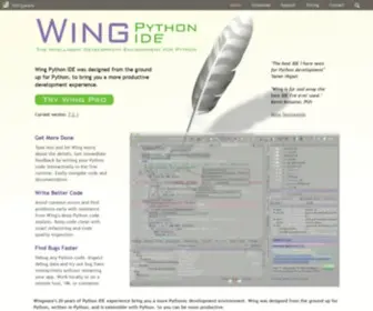 Wingware.com(Wing Python IDE) Screenshot