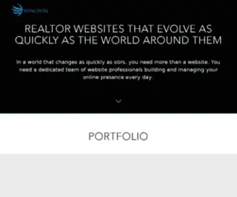 Wingwire.com(Custom Real Estate Websites) Screenshot