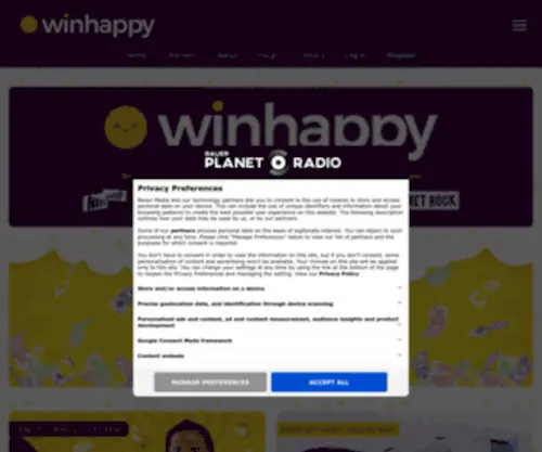 Winhappy.com(Winhappy) Screenshot