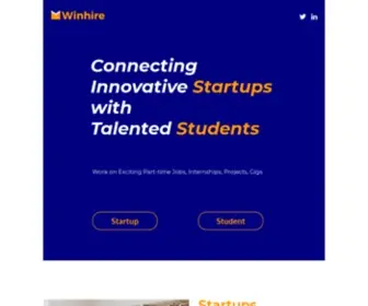 Winhire.com(Winhire Home) Screenshot