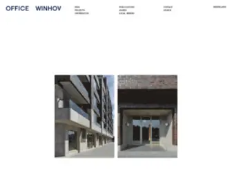Winhov.nl(Office Winhov) Screenshot