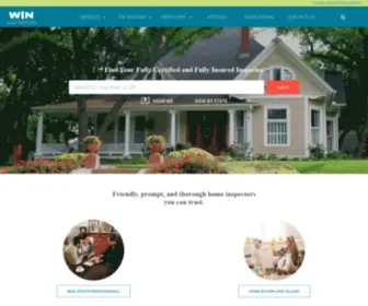 Wini.com(#1 Ranked Home Inspection Company) Screenshot