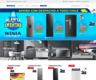 Winia.cl(Winia Chile) Screenshot