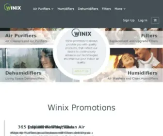 Winixinc.com(Winix Inc) Screenshot