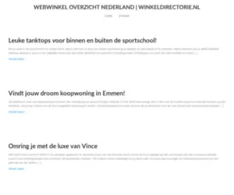 Winkeldirectorie.nl(Webhosting, now with Cloud Drive) Screenshot