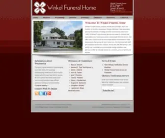 Winkelfuneralhome.com(Otsego Michigan Funeral Home) Screenshot