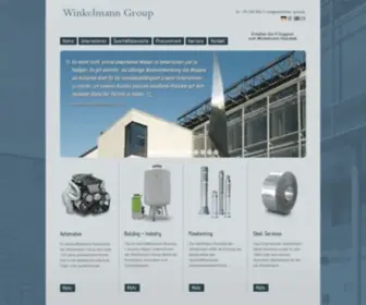 Winkelmann-Group.de(Winkelmann Group) Screenshot