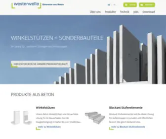 Winkelstuetze.de(Elemente aus Beton) Screenshot