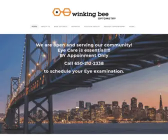 Winkingbee.net(Winking Bee Optometry) Screenshot