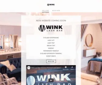 Winklashbar.com(Wink Lash Bar) Screenshot