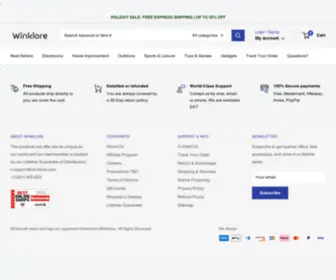 Winklore.com(Winklore®) Screenshot