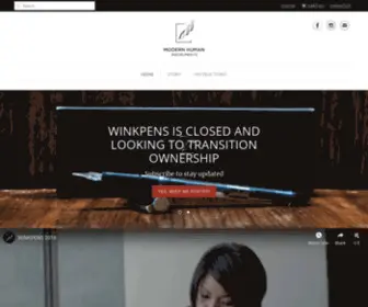 Winkpens.com Screenshot