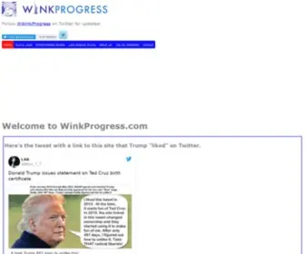 Winkprogress.com(Wink Progress) Screenshot