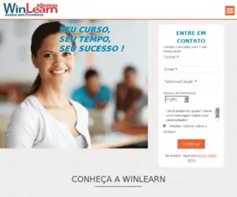 Winlearn.com.br(Curso e Aula de Inglês) Screenshot