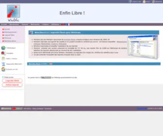 Winlibre.com(Logiciels libres et gratuits pour Windows) Screenshot