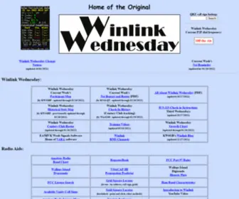 Winlinkwednesday.net(Original Winlink Wednesday) Screenshot