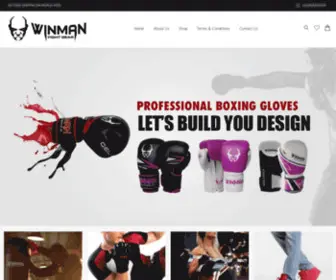 Winmangear.co.uk(Boxing & Fitness) Screenshot