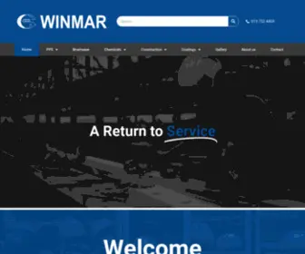 Winmar.co.za(A return to service) Screenshot