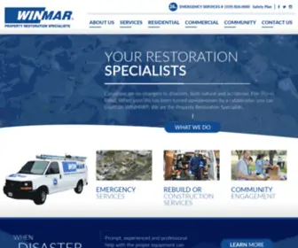 Winmarguelph.ca(Residential and Commercial Property Restoration Specialists) Screenshot