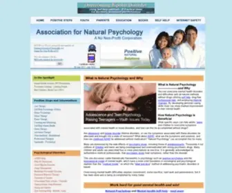 Winmentalhealth.com(Association for Natural Psychology) Screenshot