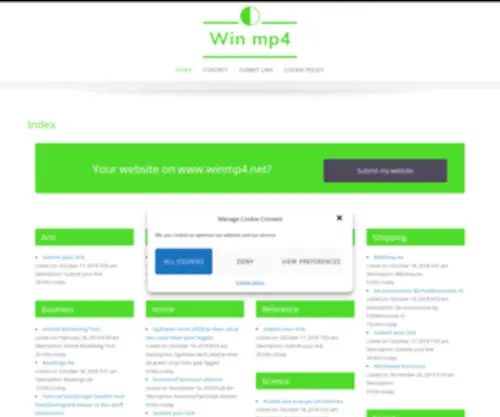 WinMP4.net(Win mp4) Screenshot