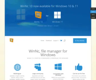 Winnc.net(Norton Commander file manager for Windows 10) Screenshot