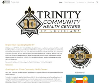 Winnchc.org(Trinity CHC) Screenshot