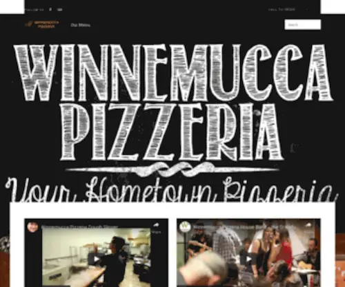 Winnemuccapizzeria.com(Pizza, Pasta, Salads, Beer & Wine) Screenshot