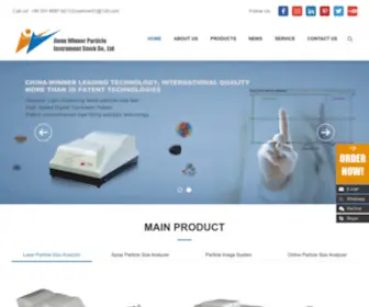 Winner-Psa.com(Laser Particle Size Analyzer) Screenshot