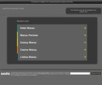 Winnermacau.com Screenshot