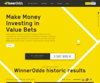 Winnerodds.com Screenshot