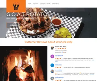 Winnersbbq.com(Quality Meat & BBQ at Plano) Screenshot