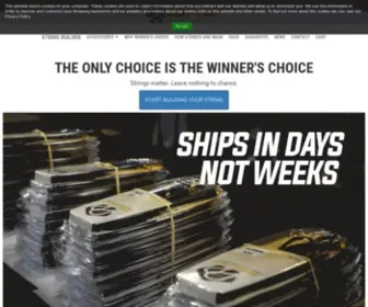 Winnerschoicestrings.com Screenshot