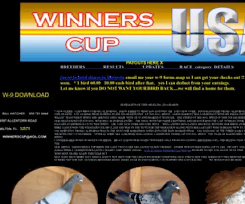 Winnerscupusa.com(WINNERS CUP) Screenshot