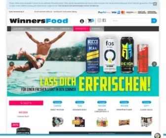 Winnersfood.de(Nahrungsergänzungsmittel) Screenshot