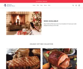 Winnersmeats.com(Winner's Meats) Screenshot