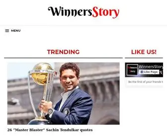 Winnersstory.com(WinnersStory) Screenshot