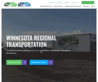 Winnesota.com(Winnesota Regional Transportation) Screenshot