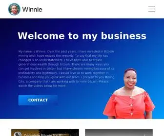 Winniemagoro.com(Get started with Bitcoin Vault which) Screenshot