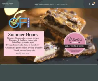 Winniesglutenfree.com(Winnie's Gluten) Screenshot